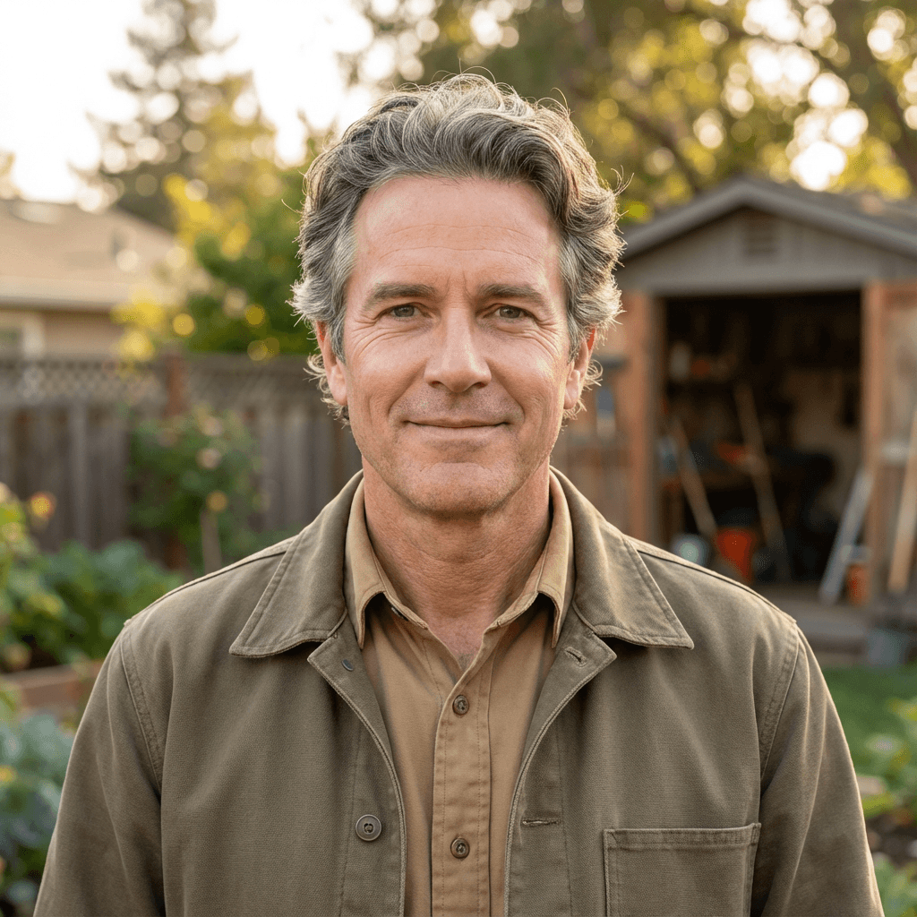 Marcus Thompson in home office